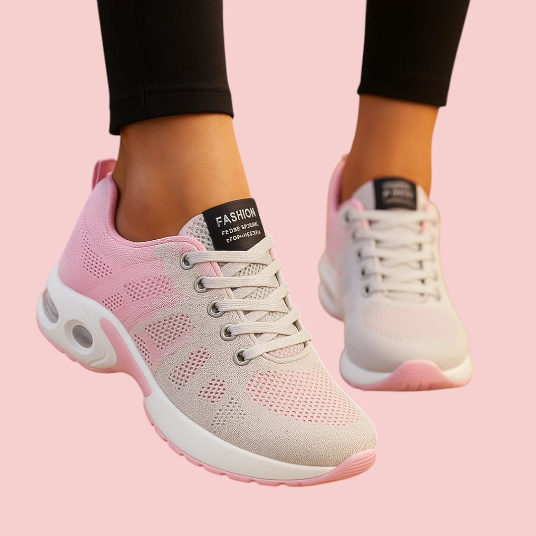 Dames Hardloopschoenen – Ademend Mesh & Demping voor Actief Comfort