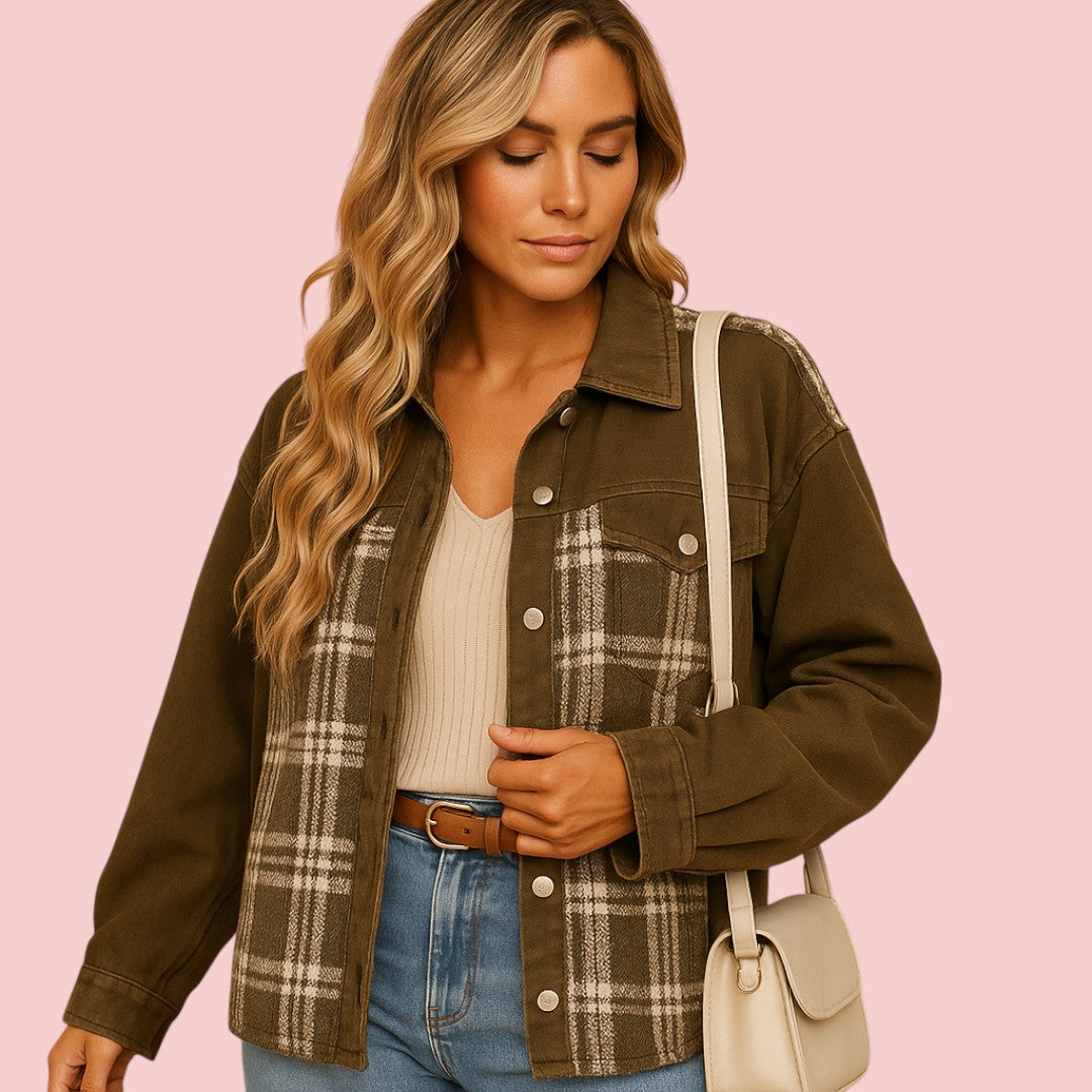 Dames Jas – Comfortabele Lichte Jas van Ademend en Zacht Textiel