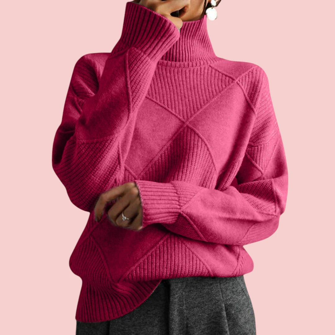 Dames Kasjmier ColTrui Luxe Zachte Coltrui Met Ademend Materiaal En Comfortabele Pasvorm