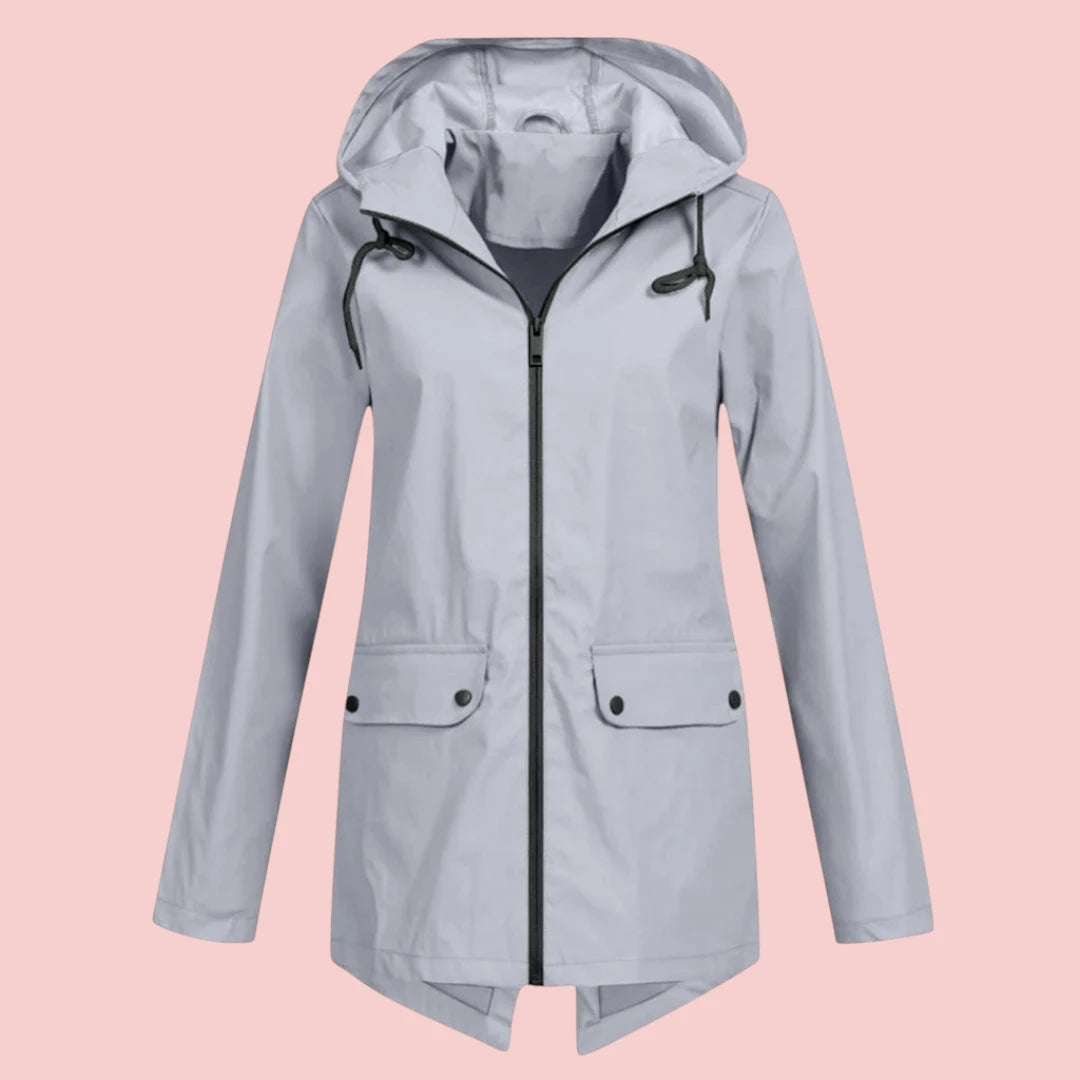 Dames Parka Jas Moderne Stijlvolle Mackintosh Regenjas Waterdicht En Winddicht