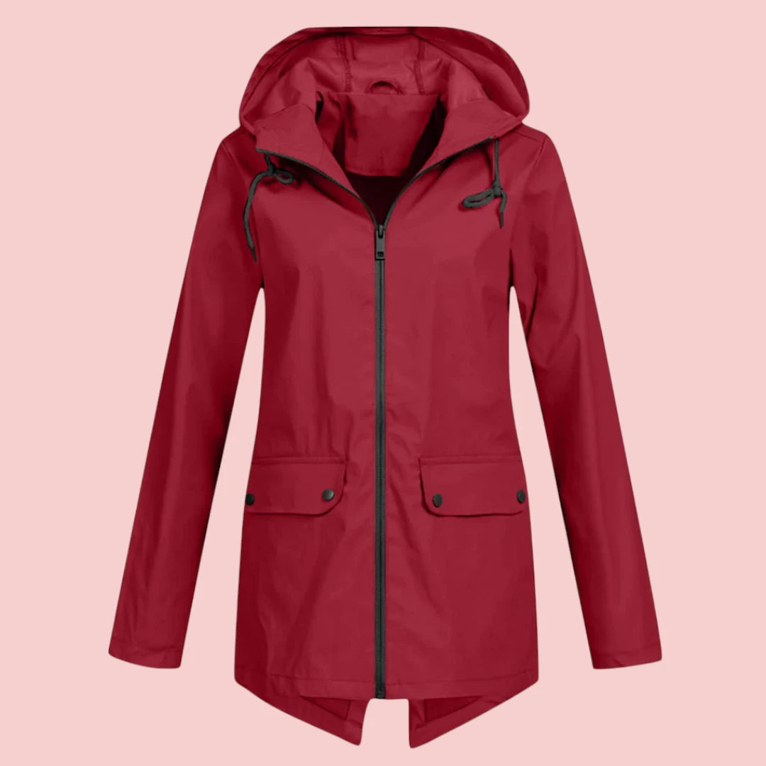 Dames Parka Jas Moderne Stijlvolle Mackintosh Regenjas Waterdicht En Winddicht