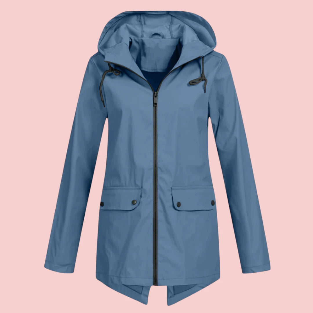 Dames Parka Jas Moderne Stijlvolle Mackintosh Regenjas Waterdicht En Winddicht