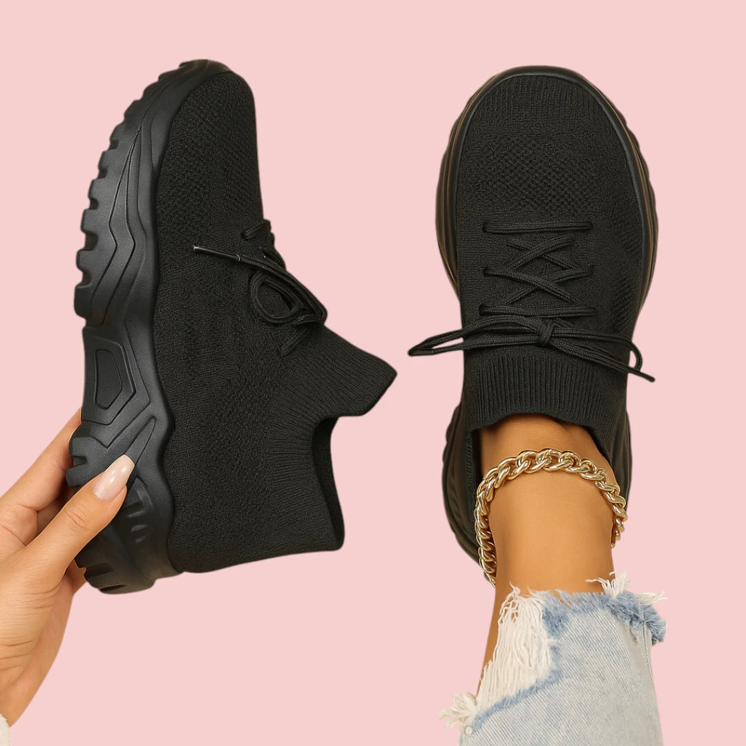 Dames Sneakers – Slip-on & Verstevigde Zool voor Extra Loopcomfort