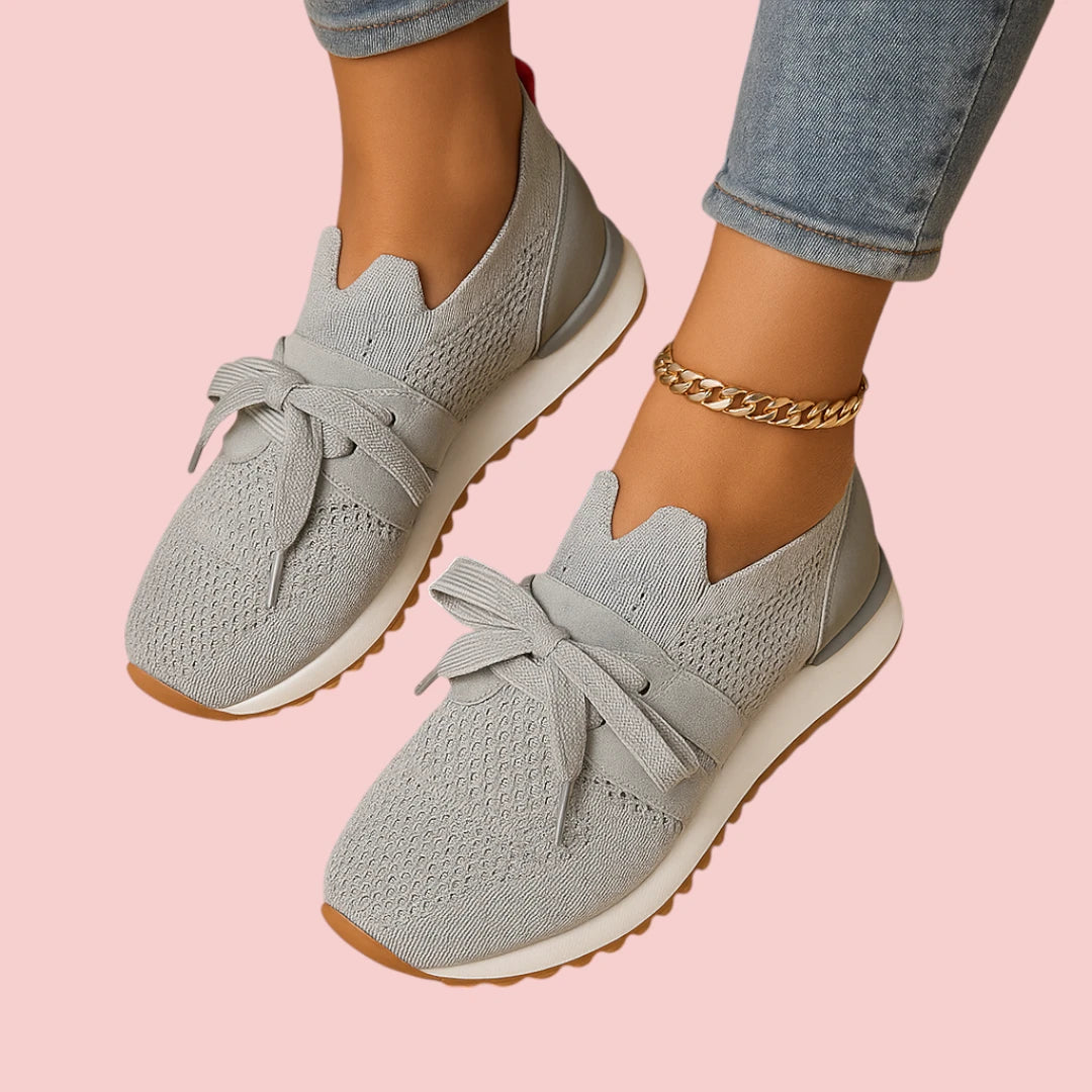 Dames Sneakers – Zachte Binnenzool & Ademend Breisel voor Comfort de Hele Dag
