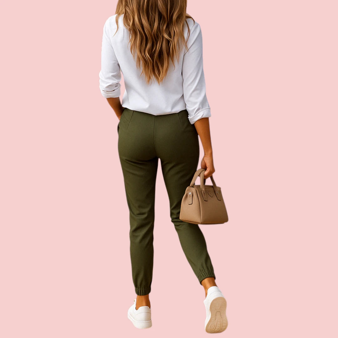 Dames Chino Broek – Slim Fit Model met Stretch