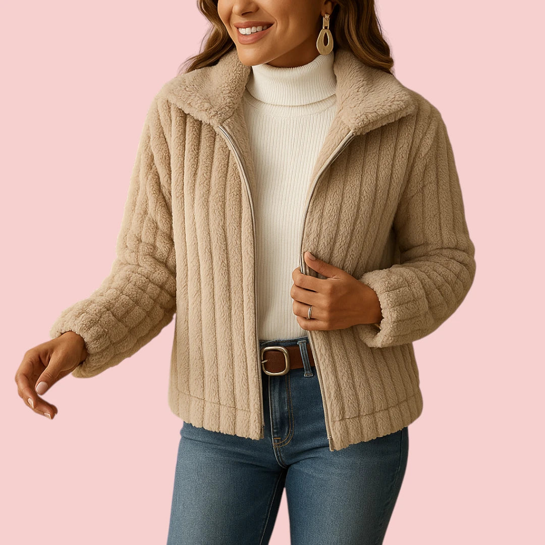 Dames Fleece Vest Lang Fleece Vest Met Opstaande Kraag Voor Extra Warmte En Comfort