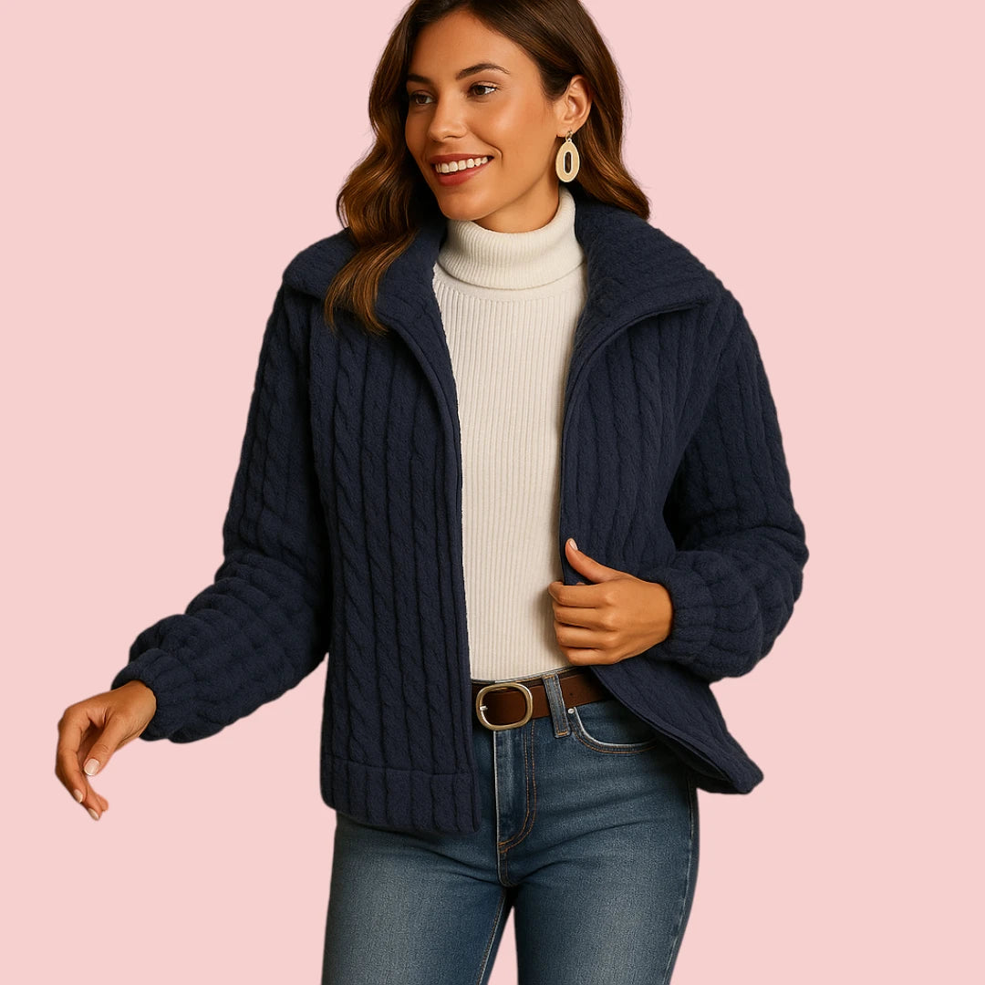 Dames Fleece Vest Lang Fleece Vest Met Opstaande Kraag Voor Extra Warmte En Comfort