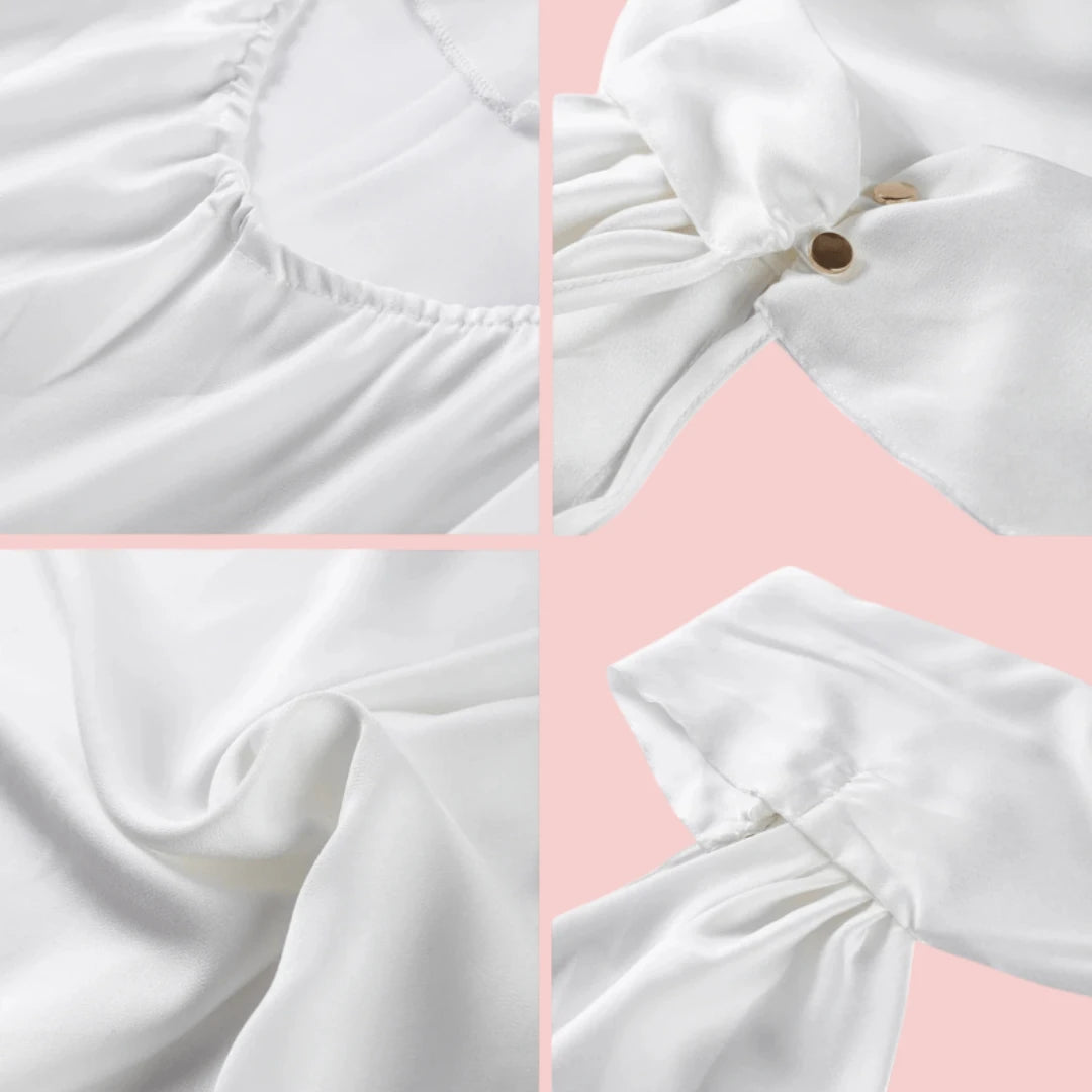 Dames Galajurk – Satijnen Lange Jurk met Open Rug