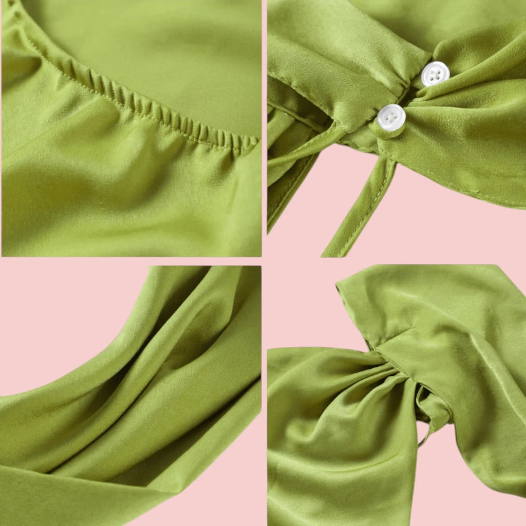 Dames Galajurk – Satijnen Lange Jurk met Open Rug