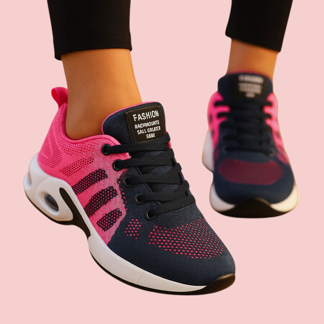 Dames Hardloopschoenen – Ademend Mesh & Demping voor Actief Comfort