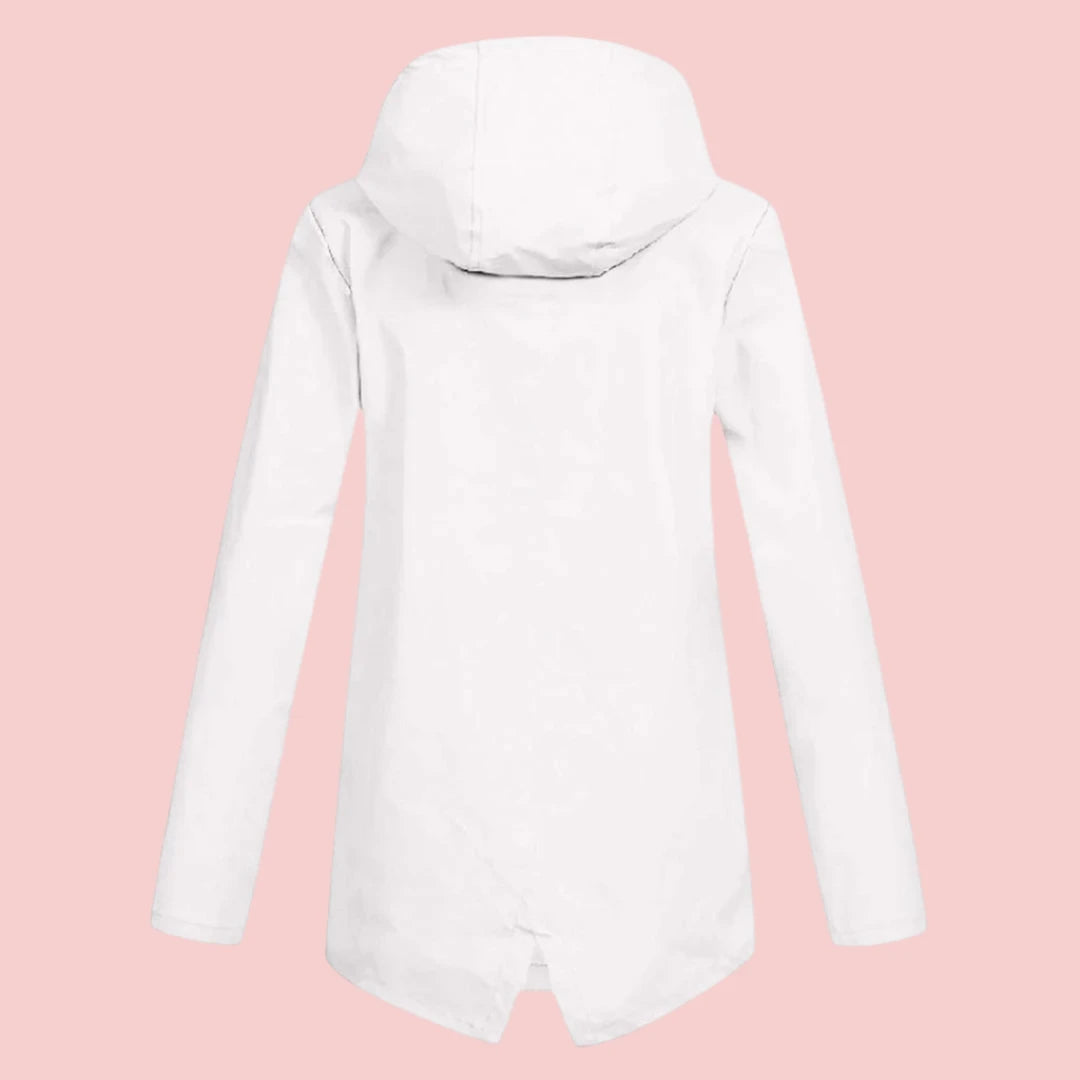 Dames Parka Jas Moderne Stijlvolle Mackintosh Regenjas Waterdicht En Winddicht