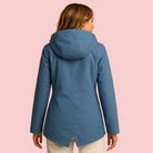 Dames Regenjas – Lange waterafstotende jas met capuchon en ritssluiting voor optimale bescherming