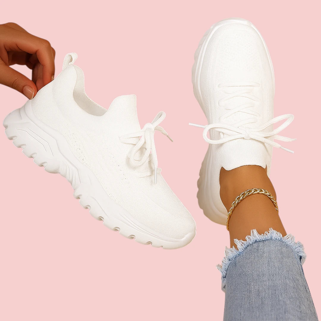 Dames Sneakers – Slip-on & Verstevigde Zool voor Extra Loopcomfort