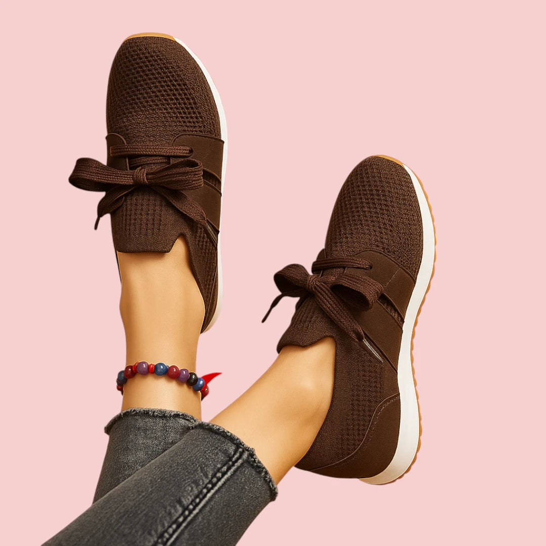 Dames Sneakers – Zachte Binnenzool & Ademend Breisel voor Comfort de Hele Dag