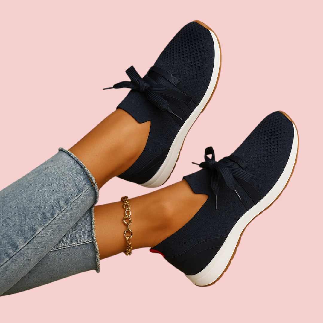 Dames Sneakers – Zachte Binnenzool & Ademend Breisel voor Comfort de Hele Dag