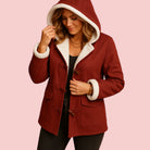 Dames Winterjas – Isolerende jas met verstelbare capuchon